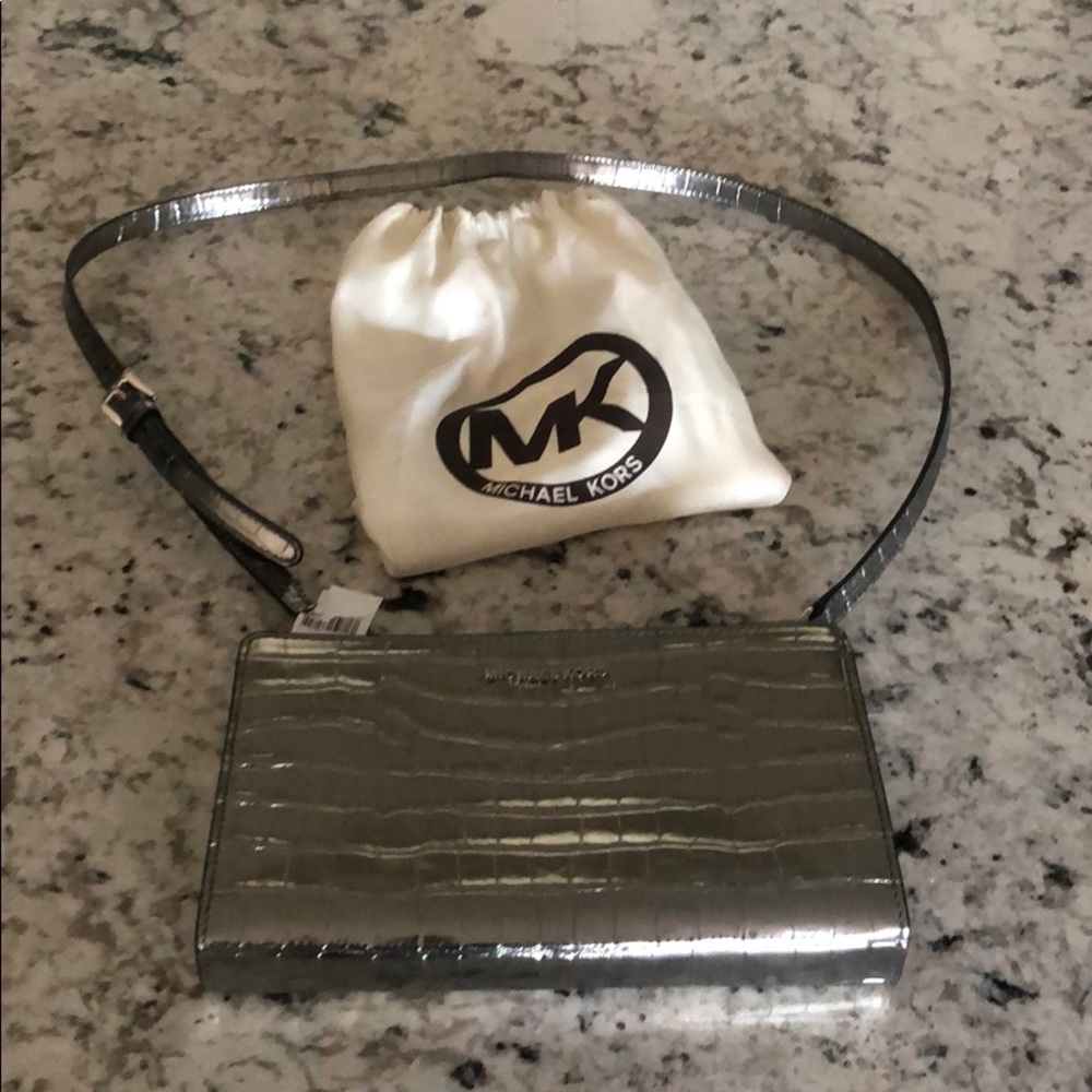 Michael Kors Metallic Purse